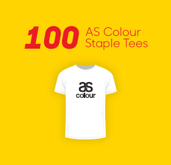 100 AS Colour Staple Tees
