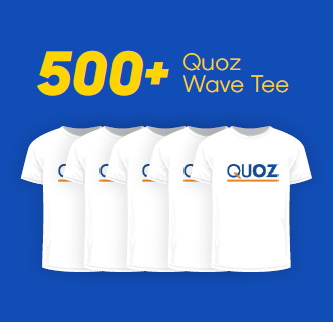500+ Quoz Wave Tee