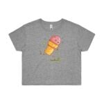 AS Colour CROP TEE - 4062 Thumbnail